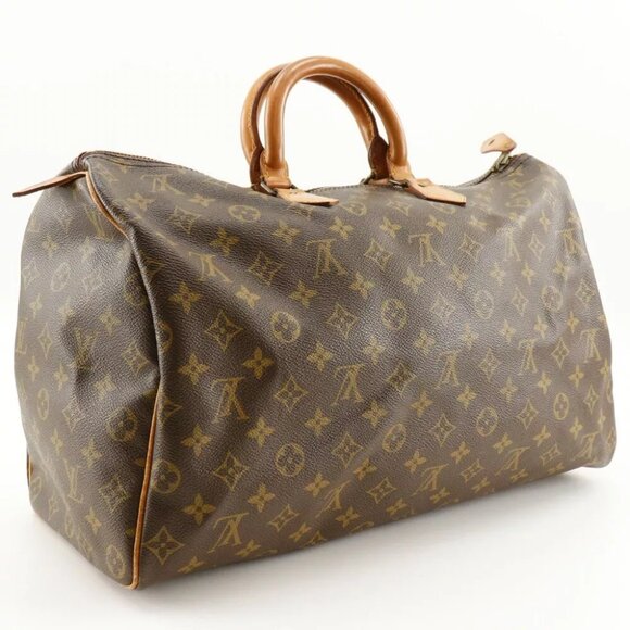LOUIS VUITTON Speedy 40 Boston bag M41522 vintage Brown Monogram canvas unisex - Picture 3 of 16